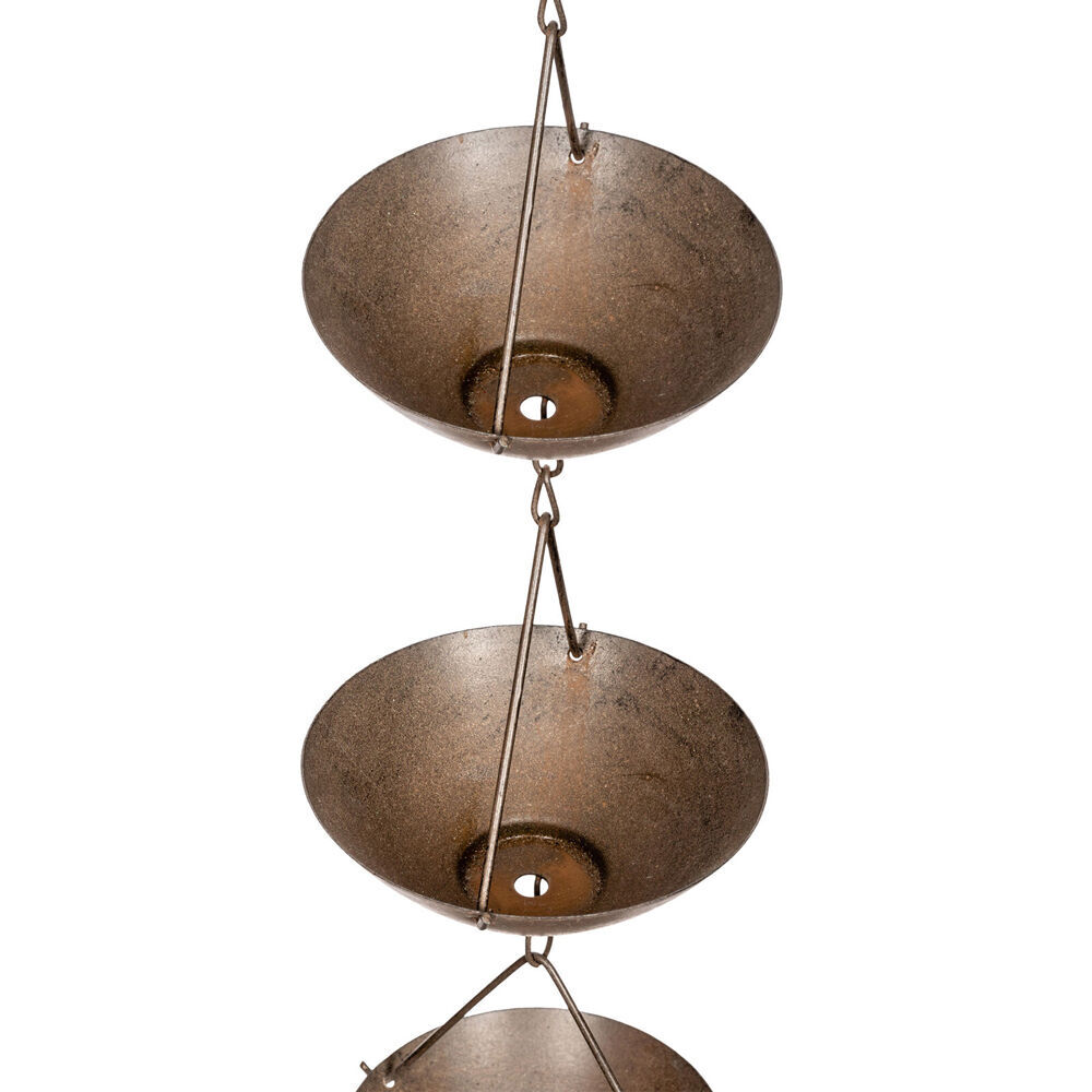 13538-a-fresco-rainchain-garden-hanging-ornament-decor-10x180cm-rust