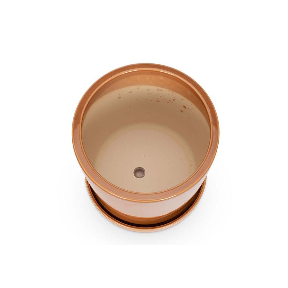 25319-4pc-a-fresco-ceramic-cylindrical-pot-w-saucer-terracotta