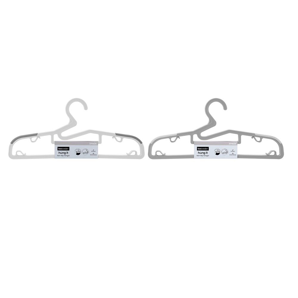 46231-3pc-boxsweden-space-saving-non-slip-hanger-w-strap-hooks-39cm-assorted