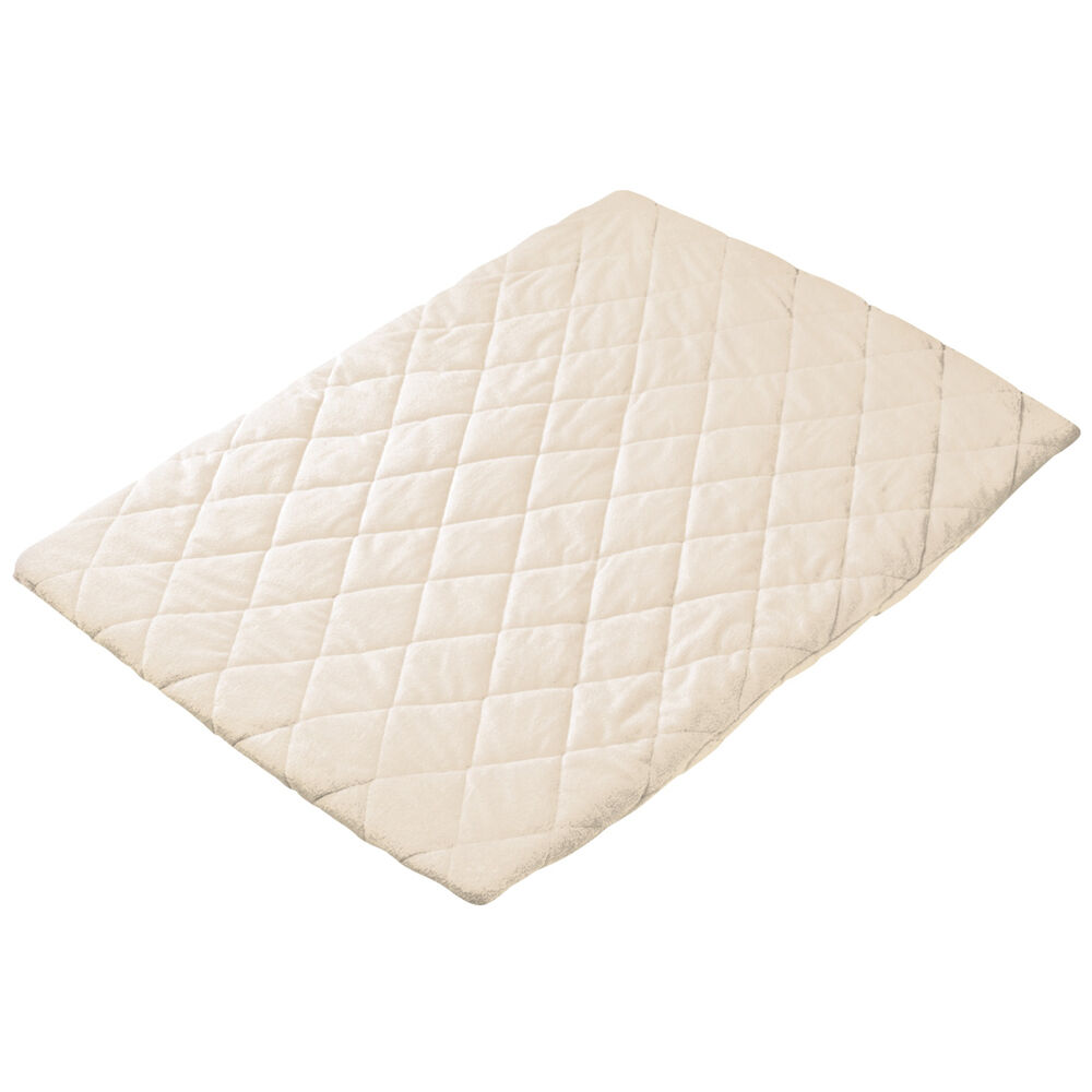 1353520-playette-bedside-quilted-fitted-sheet-padded-co-sleeper-kids-children-white