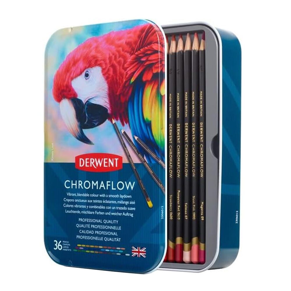 2306012-36pc-derwent-chromaflow-professional-quality-pencil-set-tin