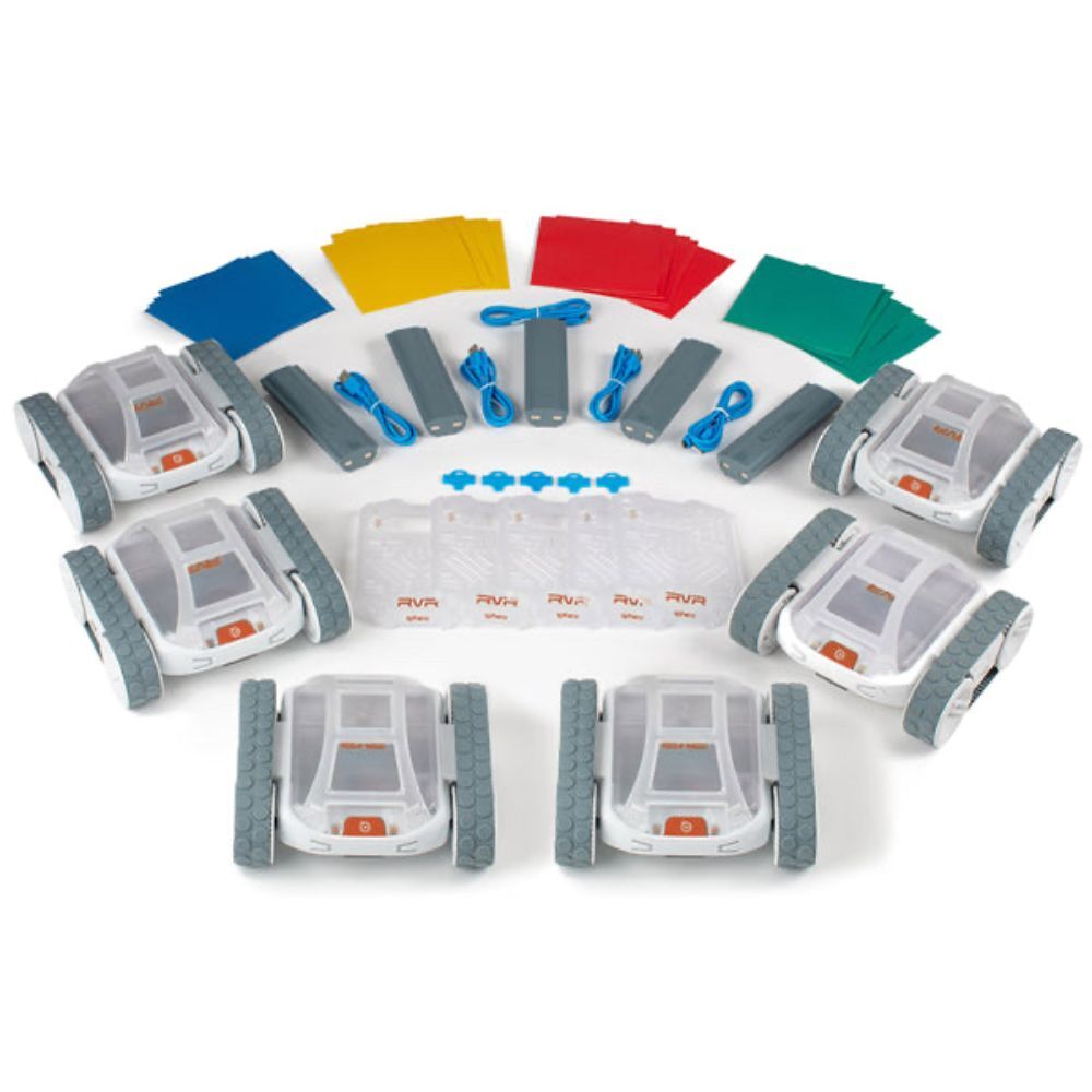 Sphero RVR+ Class 6 Pack w/ Mobile Robot/Cards Educational Toy