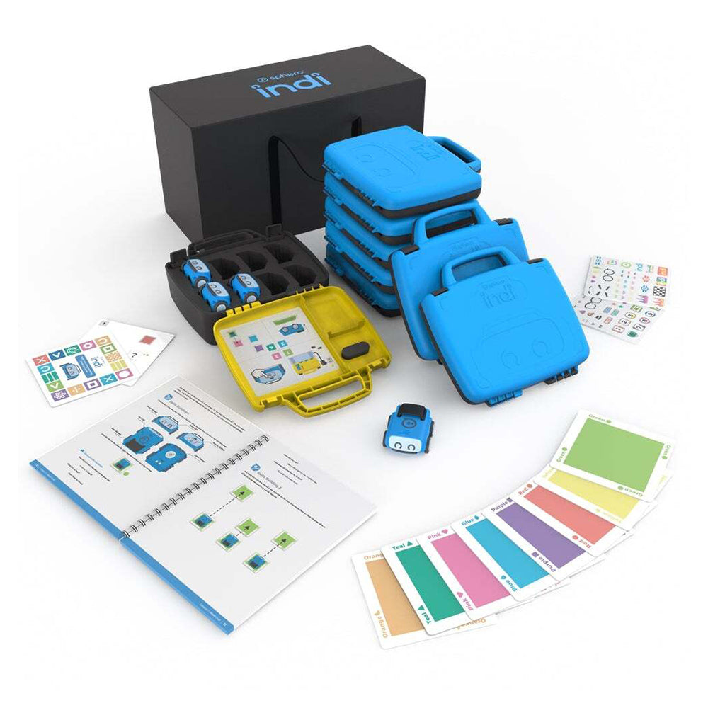 8pc Sphero Indi Education Robot Class Pack