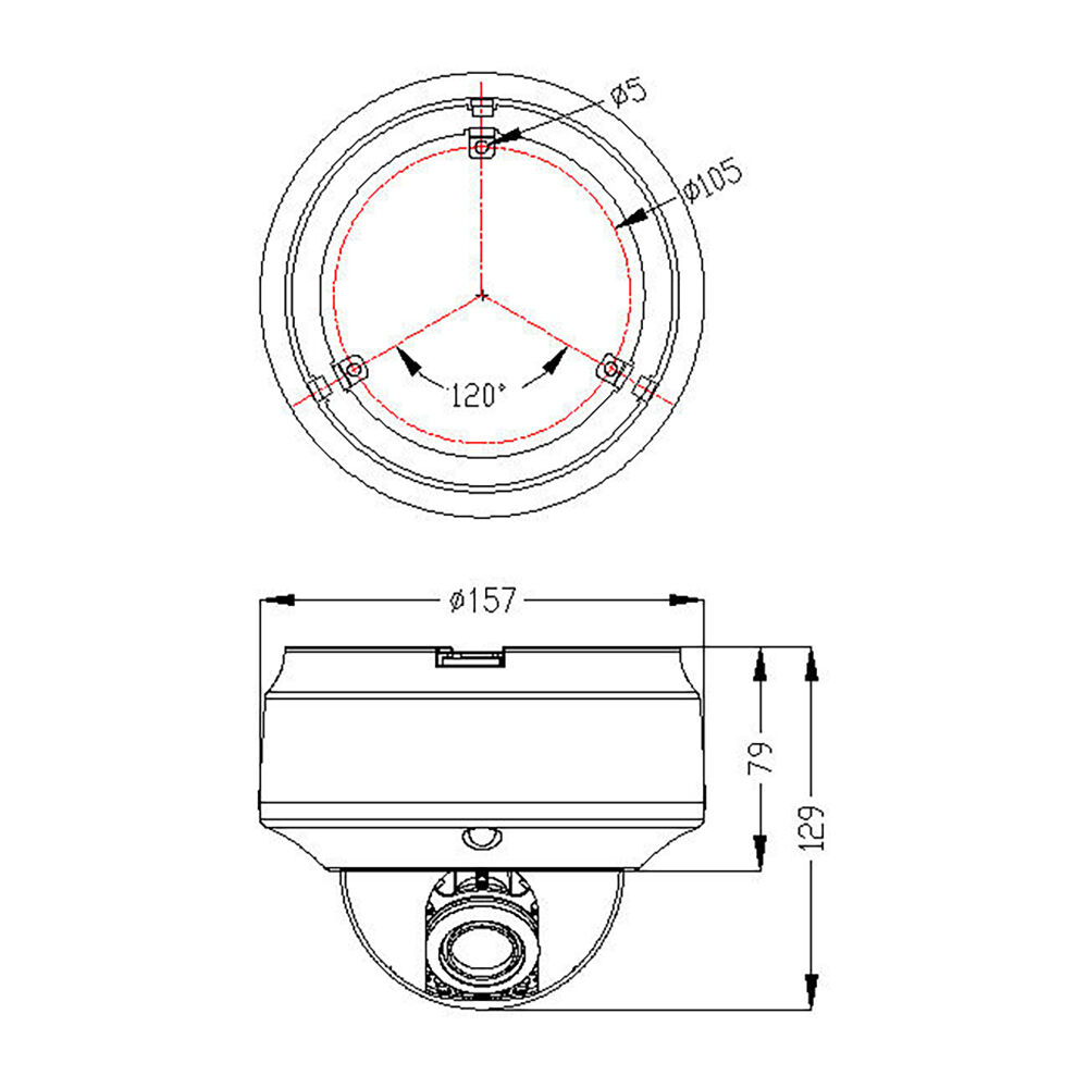 43160907-doss-8mp-ir30m-ip66-vandal-proof-dome-ip-camera-human-detection-cctv-white