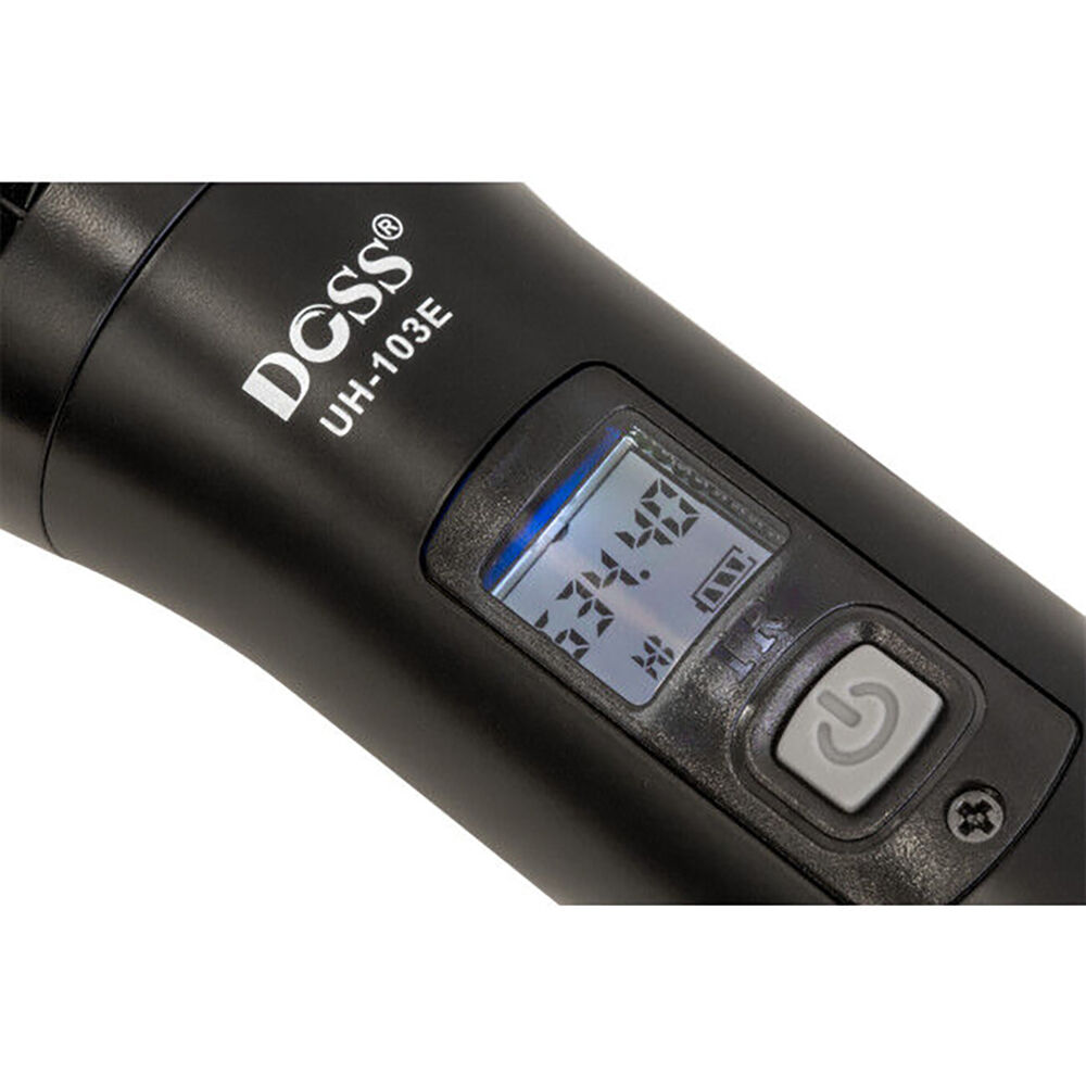 28734127-doss-handheld-wireless-cordless-microphone-for-uhf103e-uhf203e-230mm-black