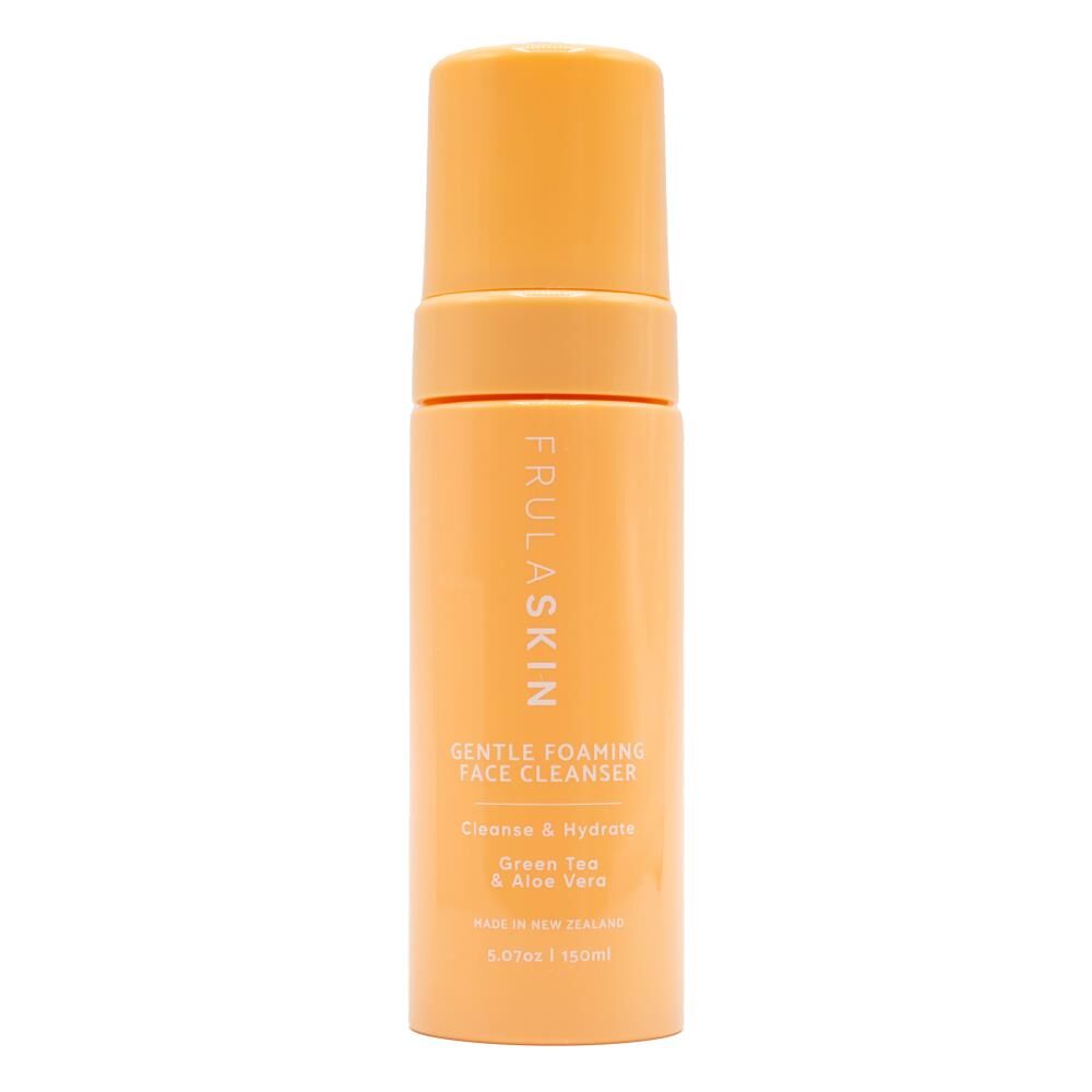Frula Skin Gentle Foaming Face Cleanser 150ml - Green Tea & Aloe Vera