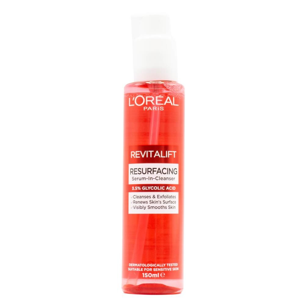 Loreal Revitalift Resurfacing Serum Face Cleanser 150ml