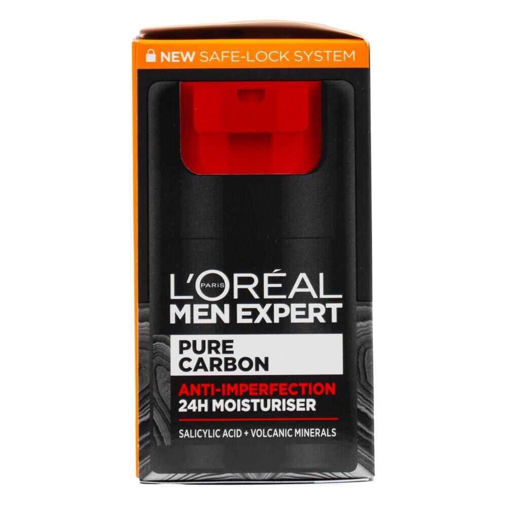 Loreal 50ml Men Expert Anti Imperfection 24H Moisturiser - Pure Carbon