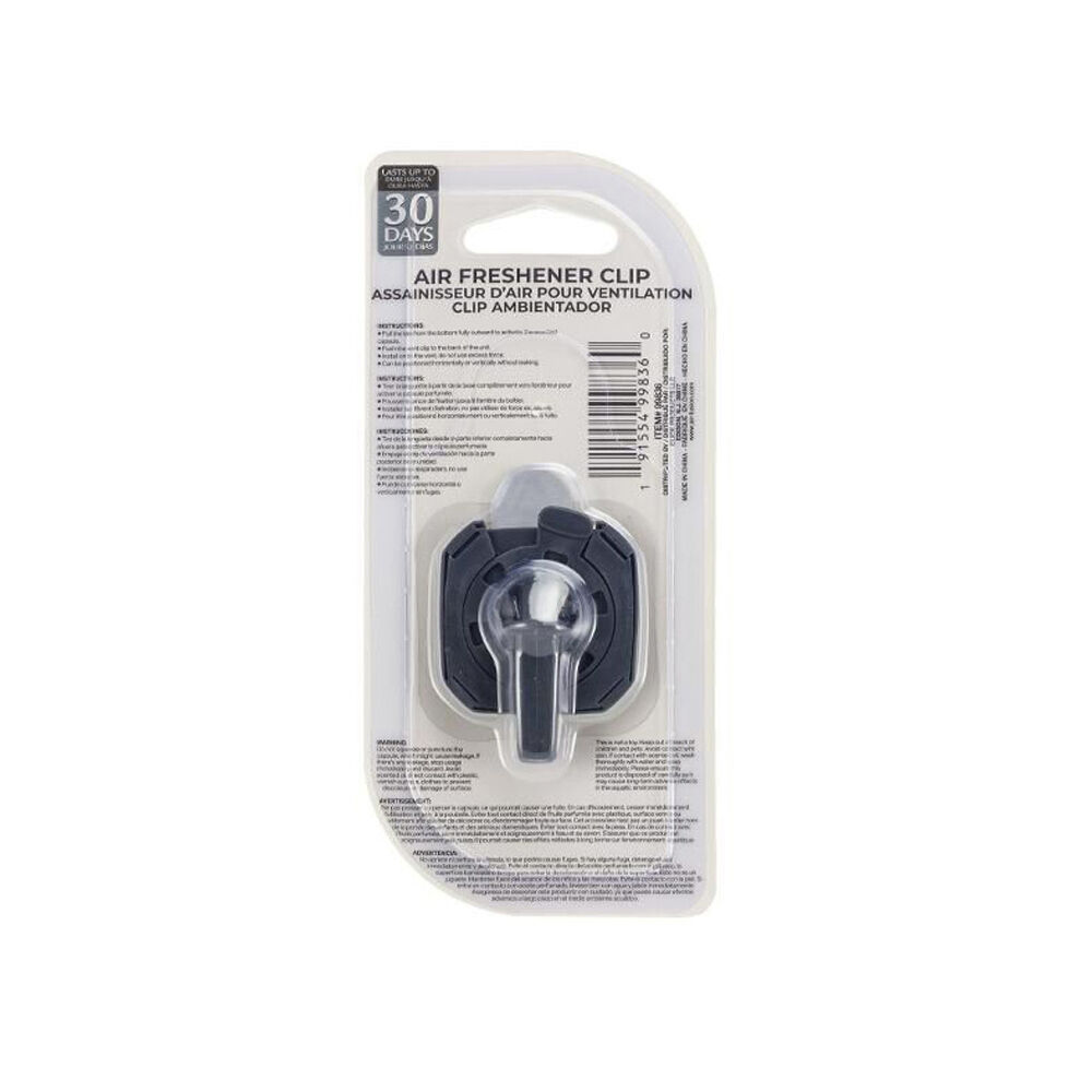 Air Fusion Car/Automotive Air Freshener Vent Clip 4ml - Black Ice