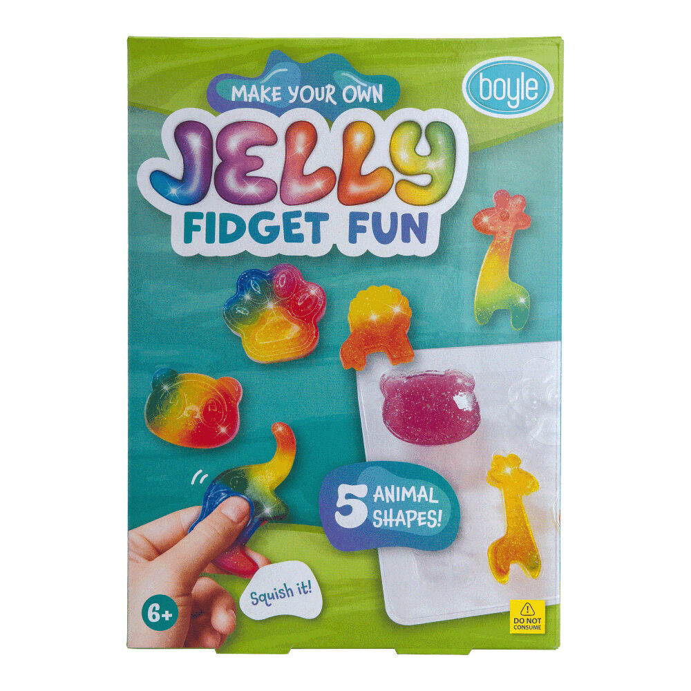Boyle Make Your Own Jelly Fidget Fun Project Kit Kids DIY Craft 6y+ Animal