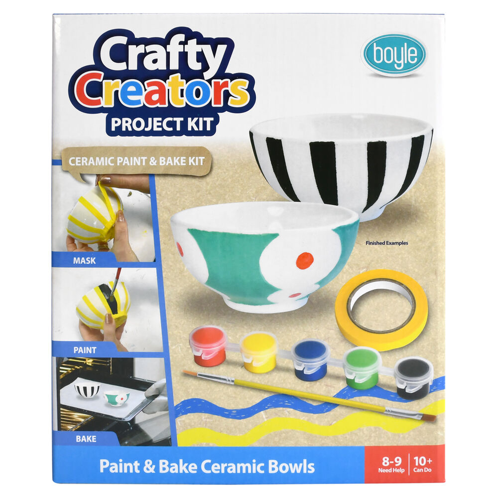 87206-boyle-crafty-creators-ceramic-paint-bake-bowls-project-kit-kids-diy-10y