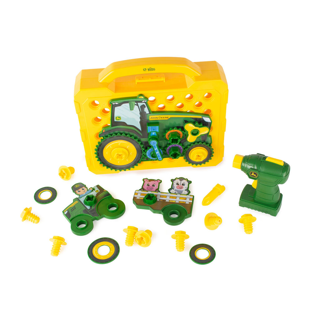 47676-23pc-john-deere-build-a-buddy-tractor-activity-board-kids-toy-18m