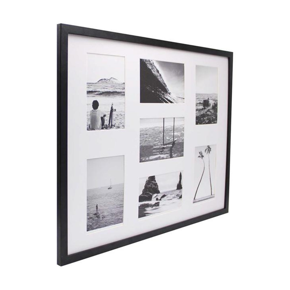 Braz Venice Collage Image Photo Document Display Frame 40x50cm Black — image 2