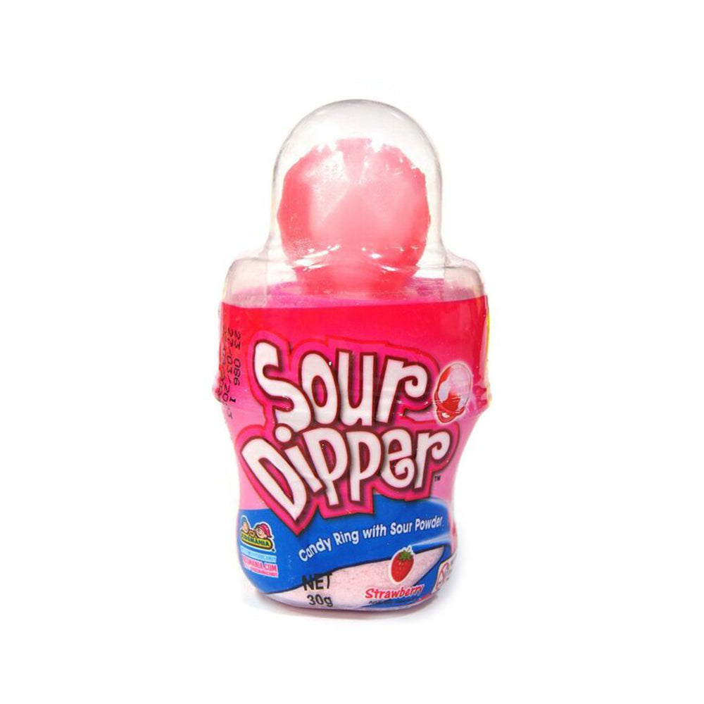 Kidsmania Sour Dipper 30g Fruit Flavour Lollies/Gummies - Assorted