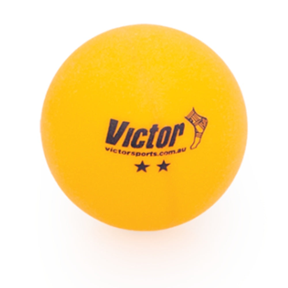 Victor Sports Victor Table Tennis Balls Bucket 2-Star Storage Container Orange (60 Pieces) — image 4