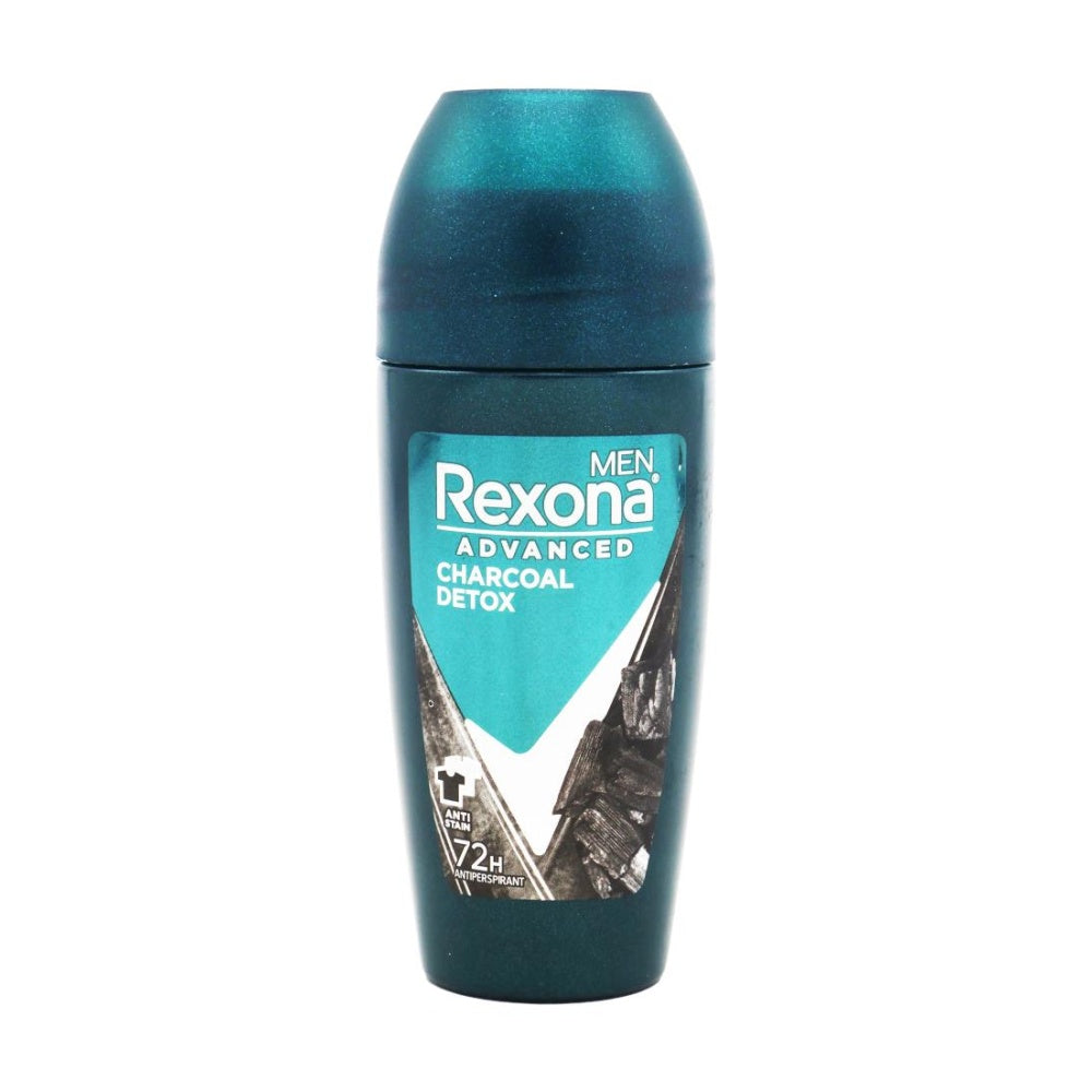 Rexona 12PK Antiperspirant Men Advanced Charcoal Detox 72H 45mL — image 2