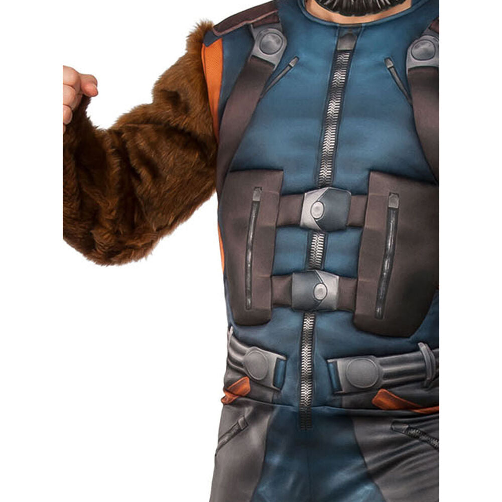 Marvel Rocket Raccoon Deluxe Avengers 4 Dress Up Halloween Costume Size Standard — image 3