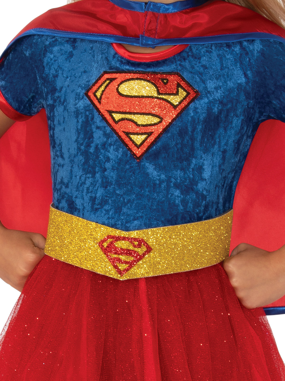 DC Comics Supergirl Deluxe Tutu Dress Up Halloween Party Costume Size M — image 2