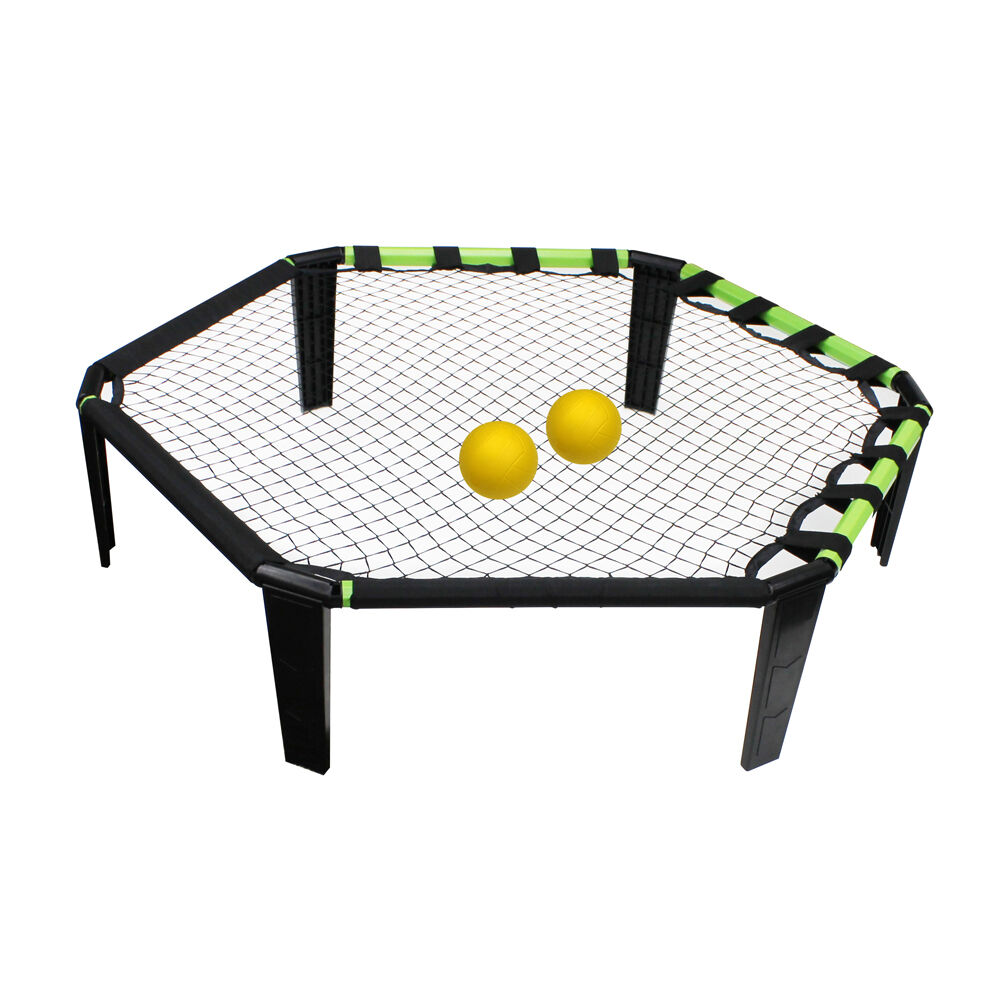 Regent 90x90x20cm Outdoors Bounce Action Playing Game Hex Design w/ 2 Balls