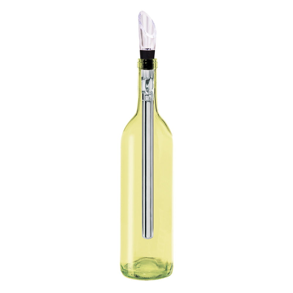 Bartender Stainless Steel Wine Chill Stick Rod Pourer Chiller/Cooler Barware (2 Pack) — image 3