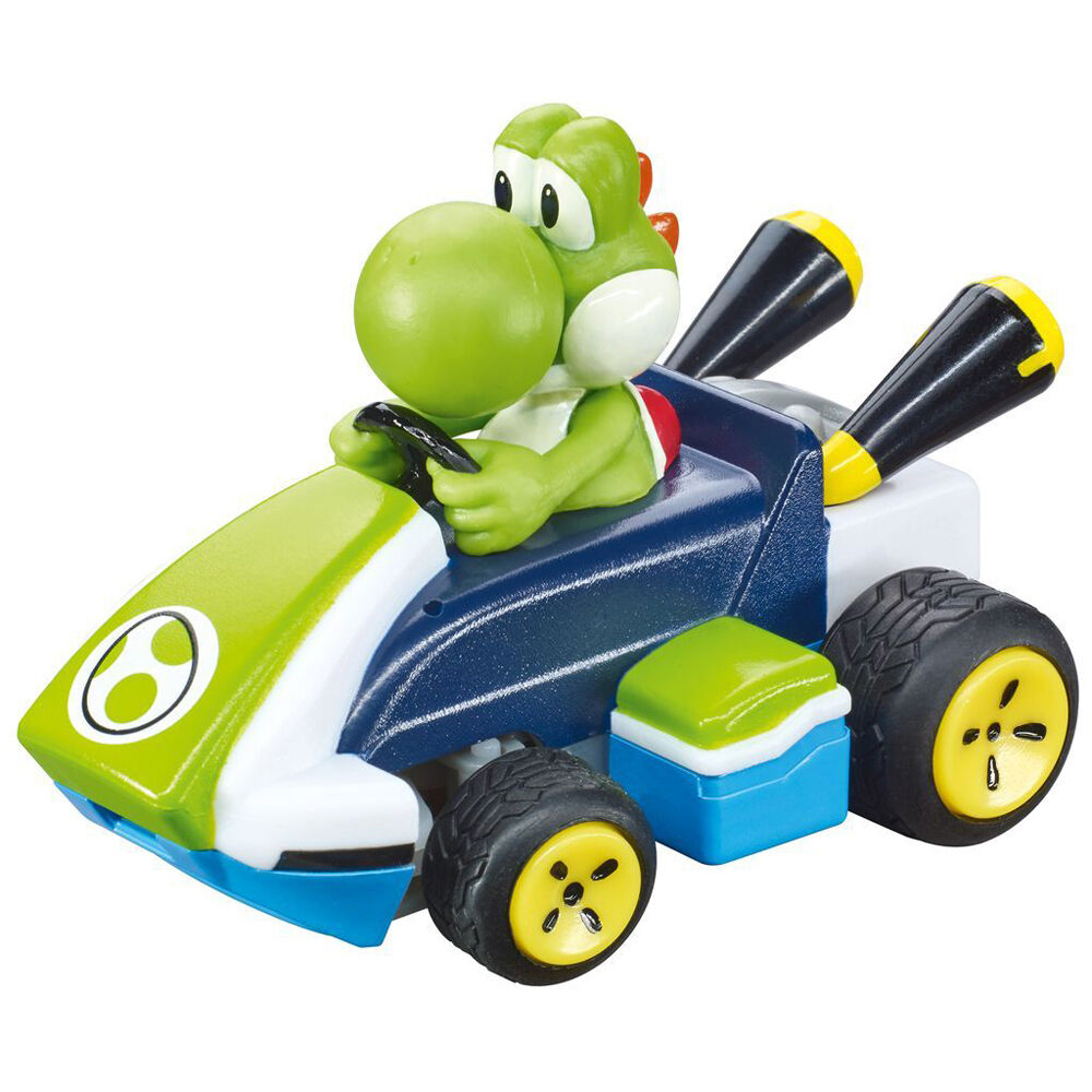 Carrera Yoshi Mario-Kart Mini RC - 2.4GHz Remote Control Kids Racing Toy