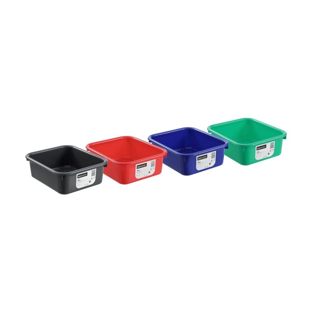 Boxsweden Neo Storage Tub 10L 36x30x12cm Home Organisation Assorted (10 Pack) — image 3