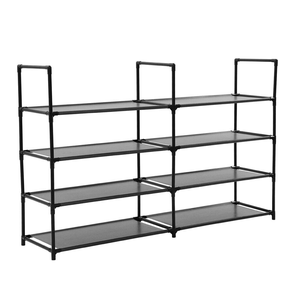 Boxsweden Durable 8 Tier Stackable Standing Shoe Home Organiser/Storage (2 Pack) — image 5
