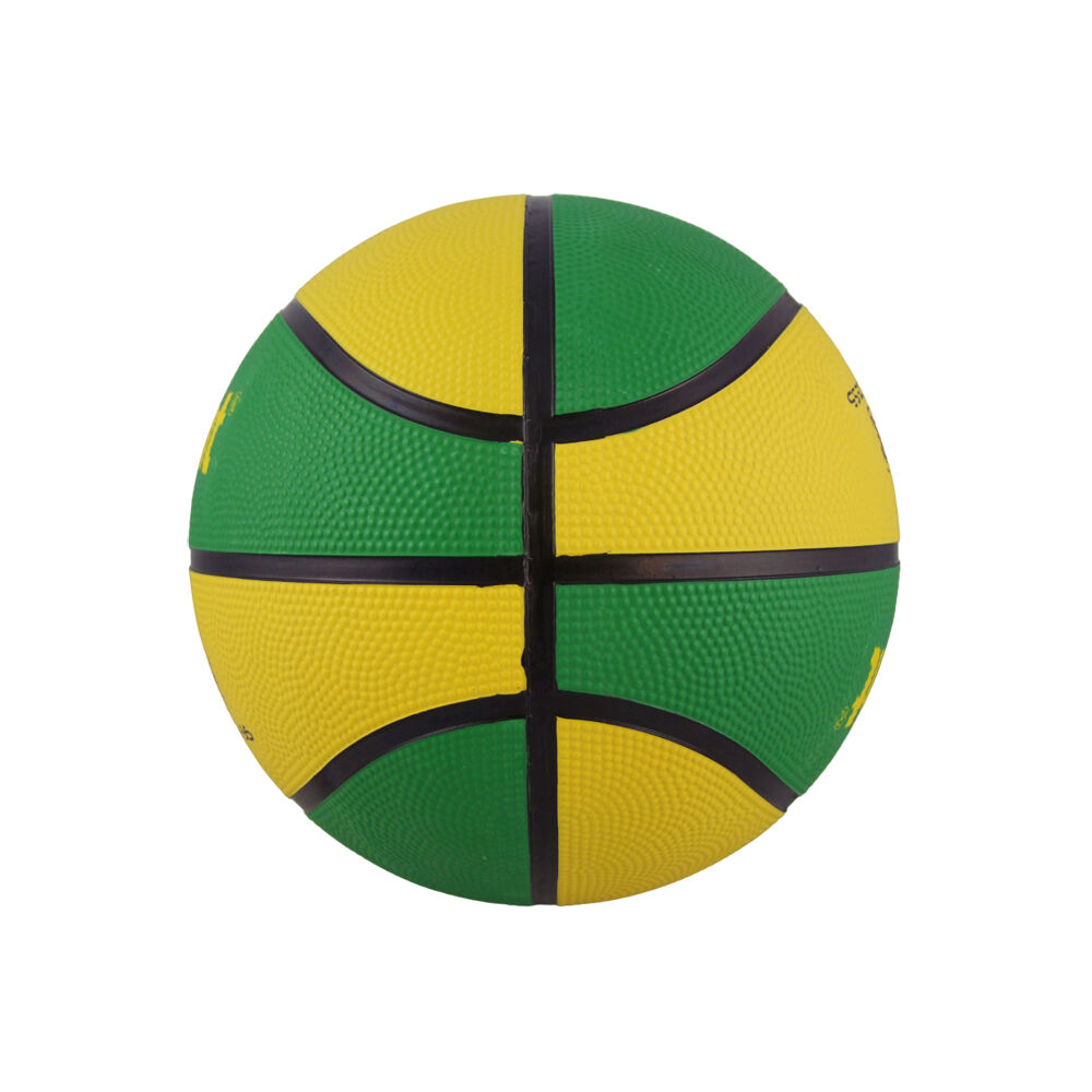 Regent Size 5 Green/Yellow Swish Indoor/Outdoor Rubber Basketball — image 2