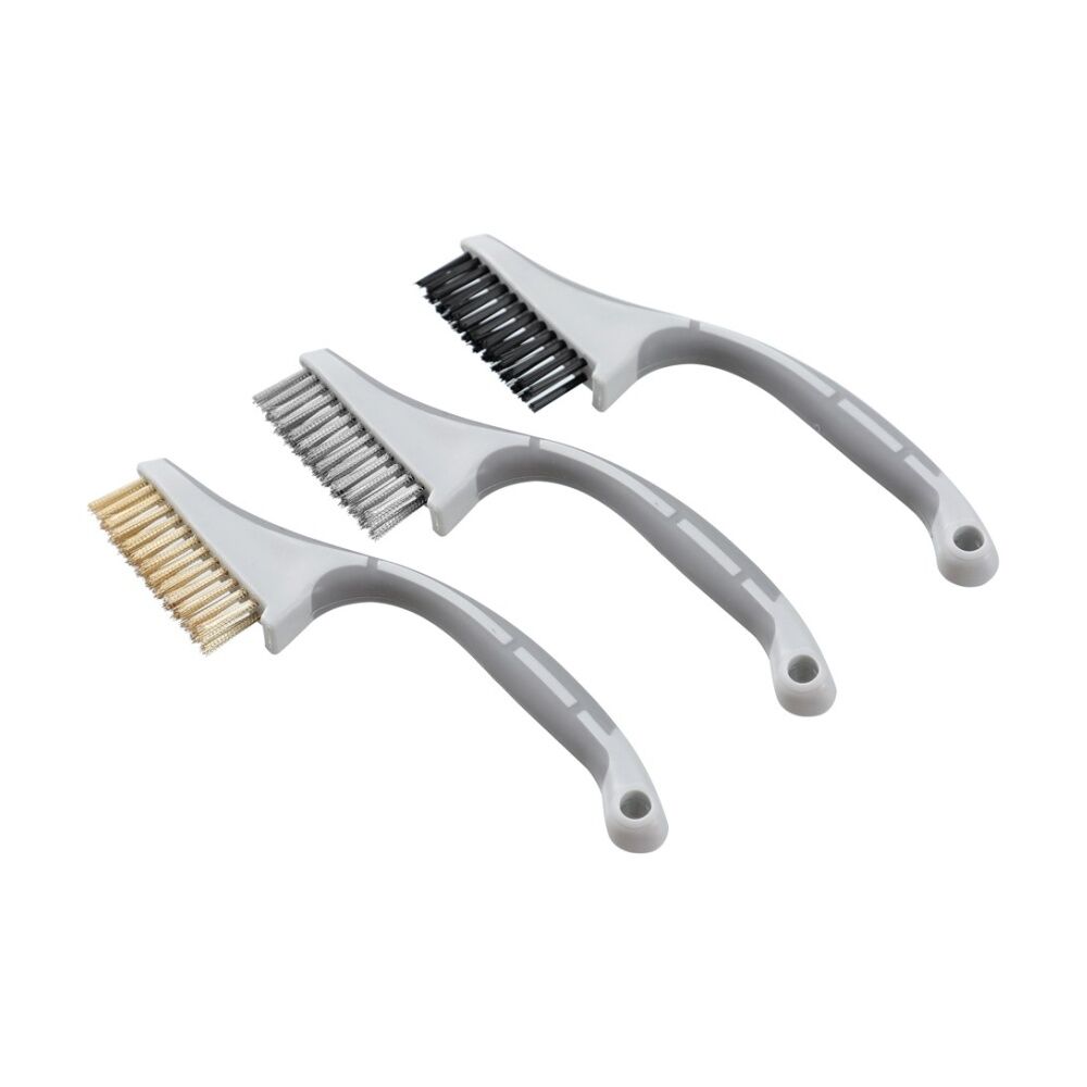 Boxsweden 3pc Boxsweden Prime Wire Brush Set Heavy Duty Bristles for Cleaning (12 Pack) — image 5