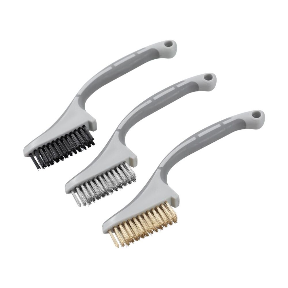 Boxsweden Prime Wire Brush Set Heavy Duty Bristles for Cleaning (3 Pieces) — image 5