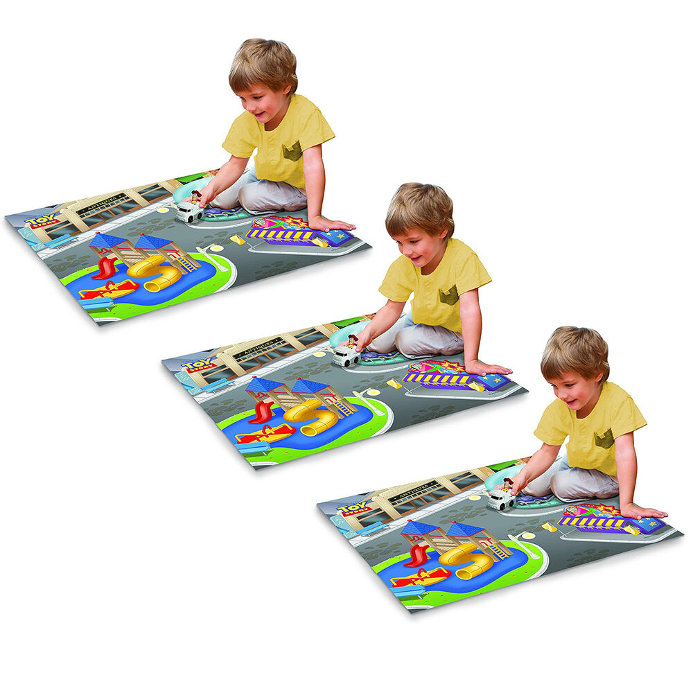 Disney Pixar Toy Story 80x70cm Megamat Playmat Kids 3y+ w/Vehicle Asst (3 Pack)