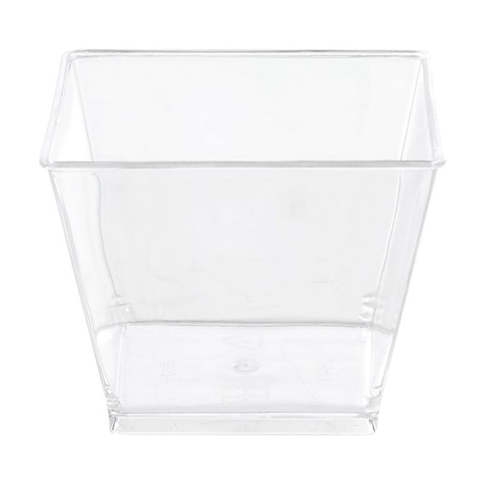 Lemon and Lime Mini Luxe Square Dessert Cup 125ml Reusable Cups (10 Pieces) — image 4
