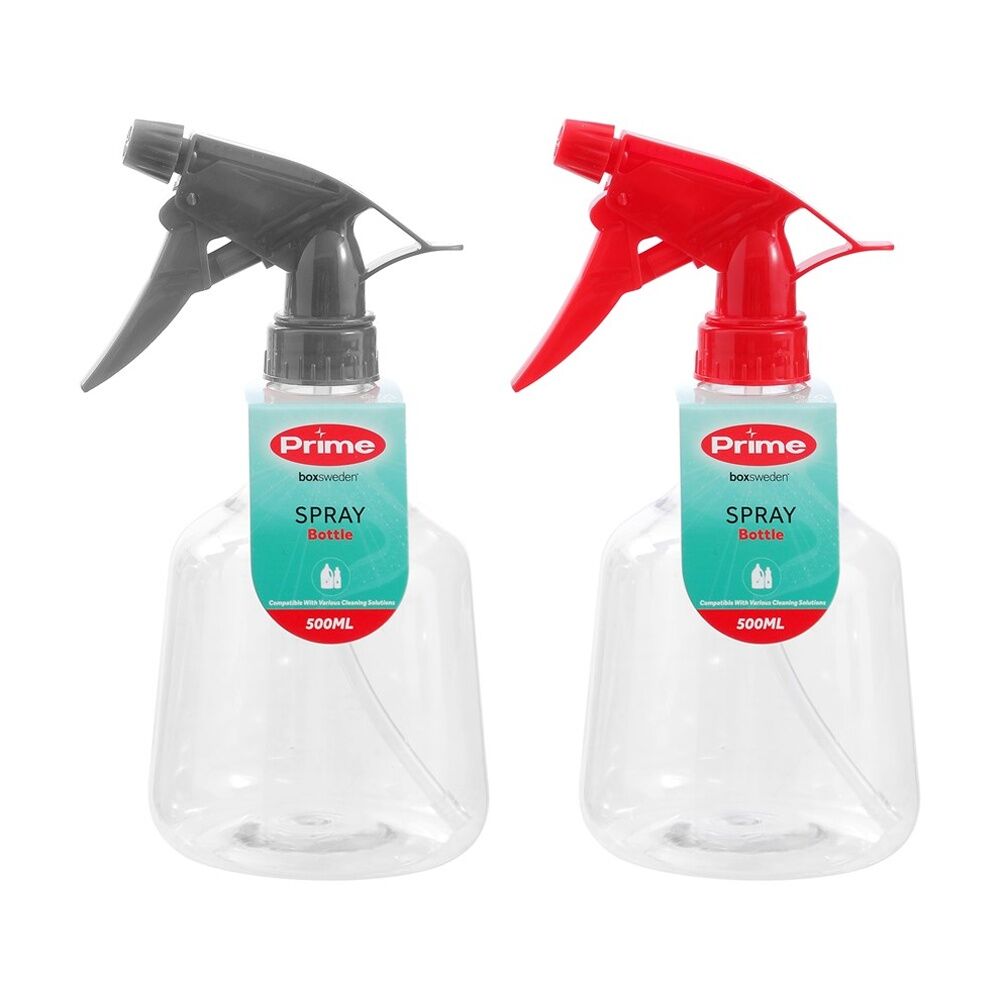 Boxsweden Prime Spray Empty Bottle 500ml with Adjustable Nozzle Assorted — image 2