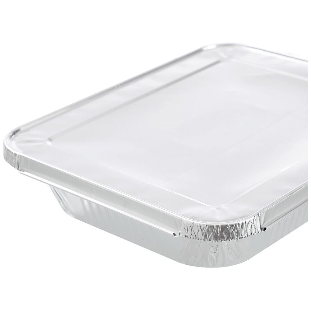 Lemon and Lime 5pc Lemon and Lime Foil Tray With Lid 32x26x6.5cm Kitchenware (5 Pack) — image 2