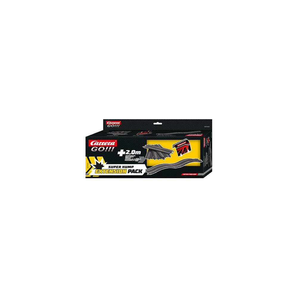 Carrera 4.5x39x15.5cm Super Hump Extension Pack - Set & 4 Straight Track — image 3