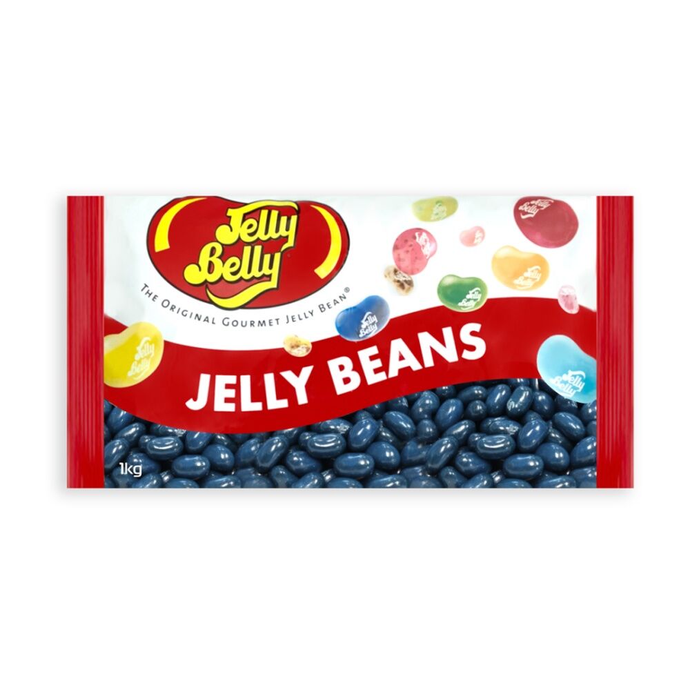 Jelly Belly 1KG Bag Blueberry Flavoured Confectionery Candy/Lollies (2 Pack) — image 2