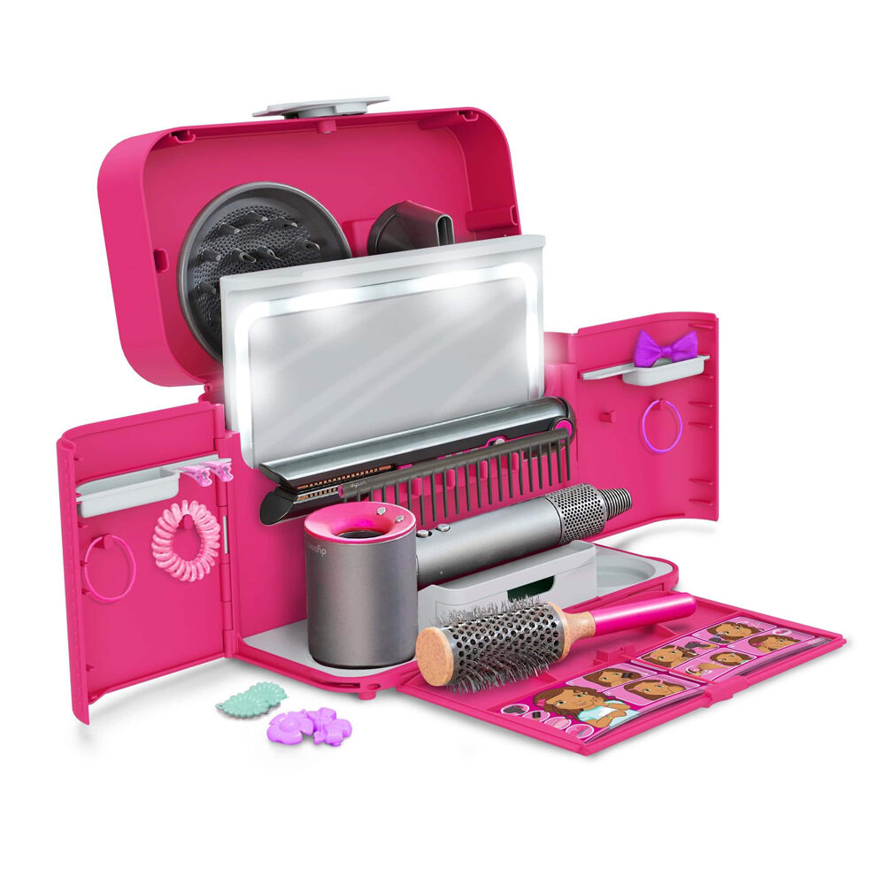 Casdon Ultimate Styling Case Toy Salon Hairdresser Kit Kids 3y+ Pink — image 2