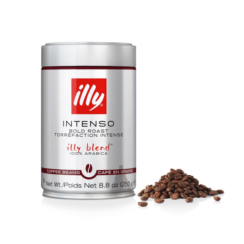 Illy 250g Intenso Arabica Coffee Beans Robust/Bold Roast/Full Bodied Drink (3 Pack) — image 2
