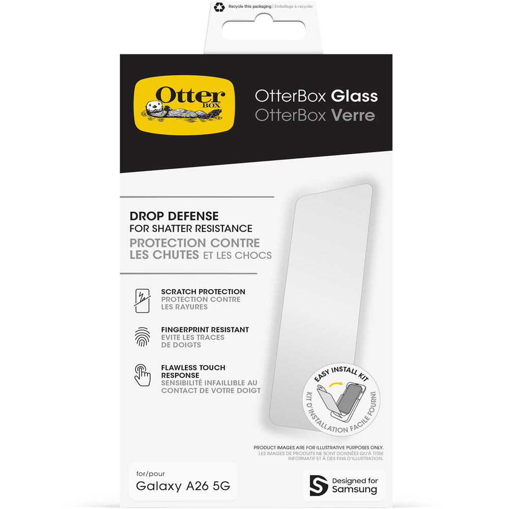 Otterbox React Slim Back Case Cover Drop Protection For Samsung A26 5G Clear — image 5