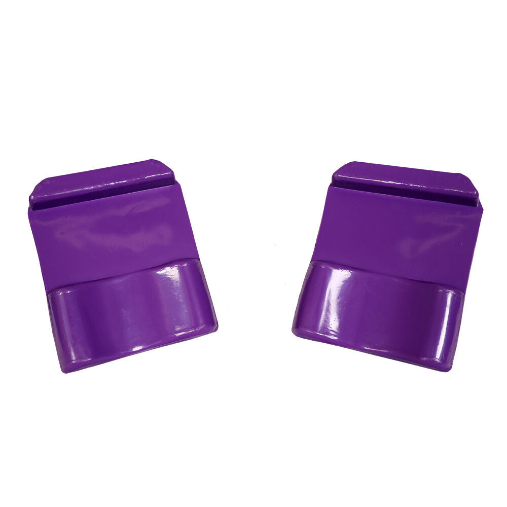 Agboss Equestrian Show Jumping Tri Jump Cup Pole Holder Purple (2 Pieces)
