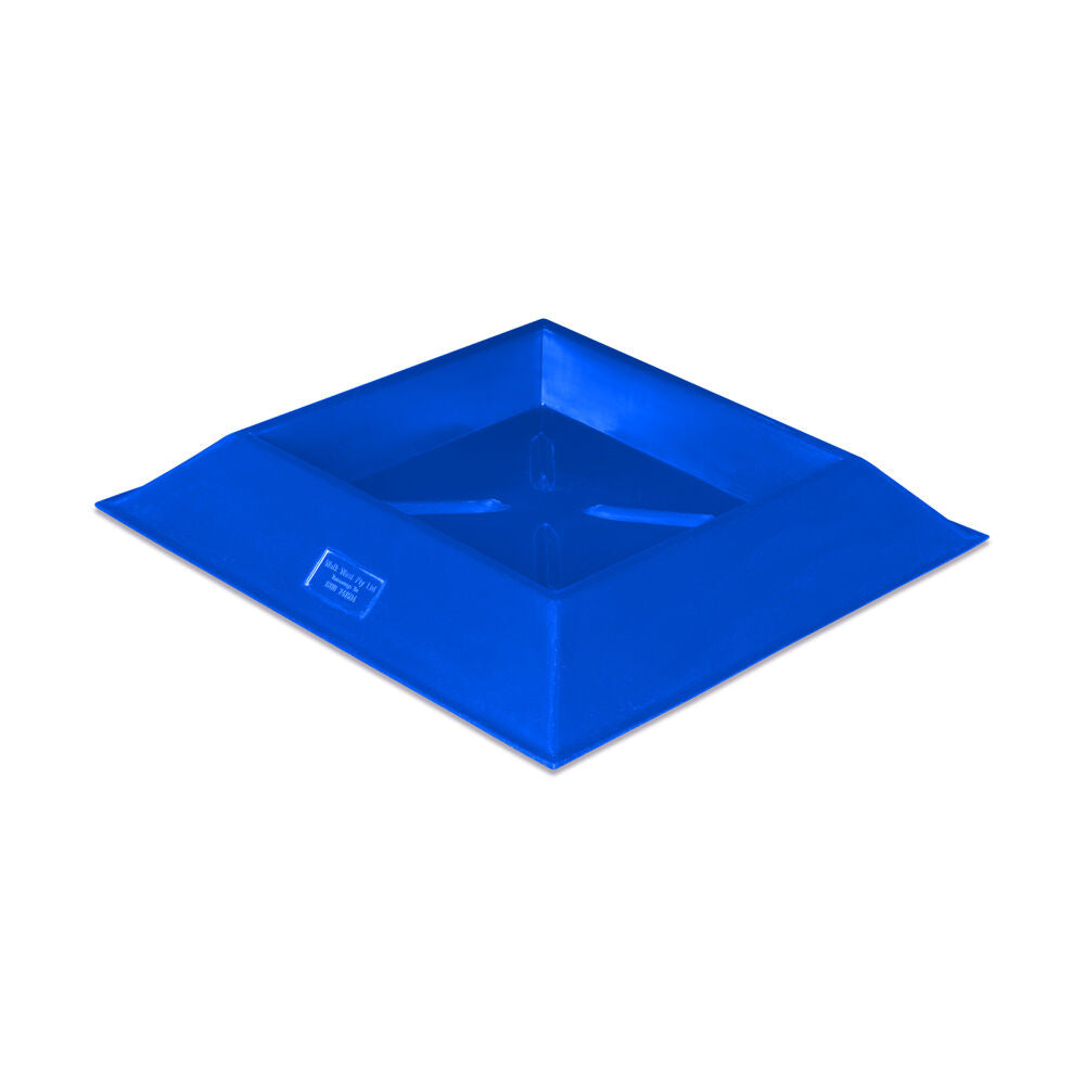 Agboss 25L Blue Equine and Livestock Can't Tip Sturdy Trough