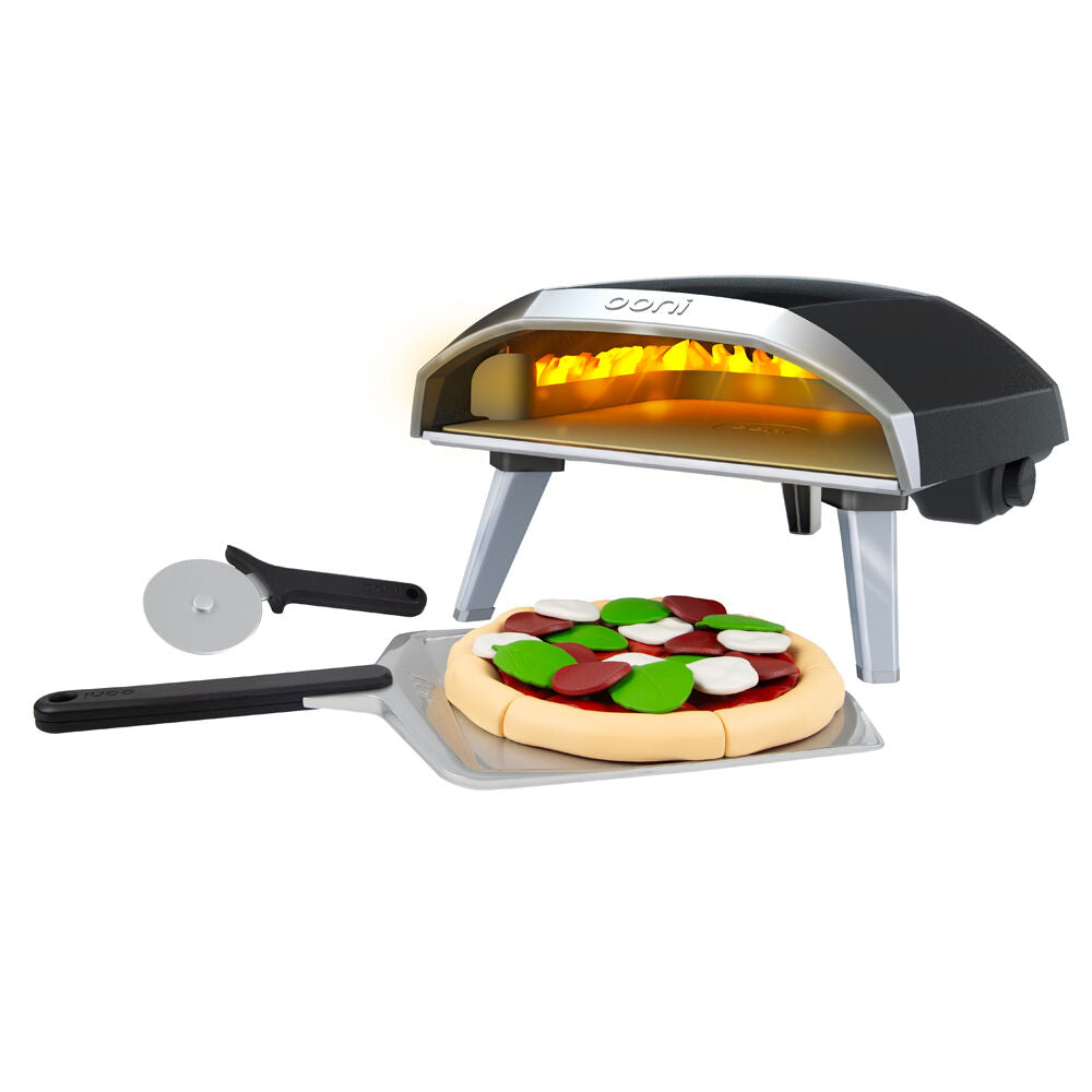 Casdon Kids Children 3y+ Pretend Play Toy Ooni Pizza Oven/Maker Flame-Light