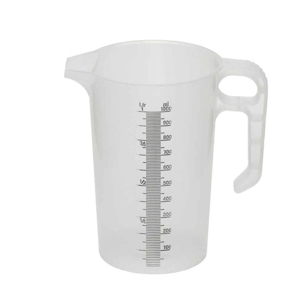 Agboss PourMaxx Chemical Resistant Industrial Measuring Jug — 1l
