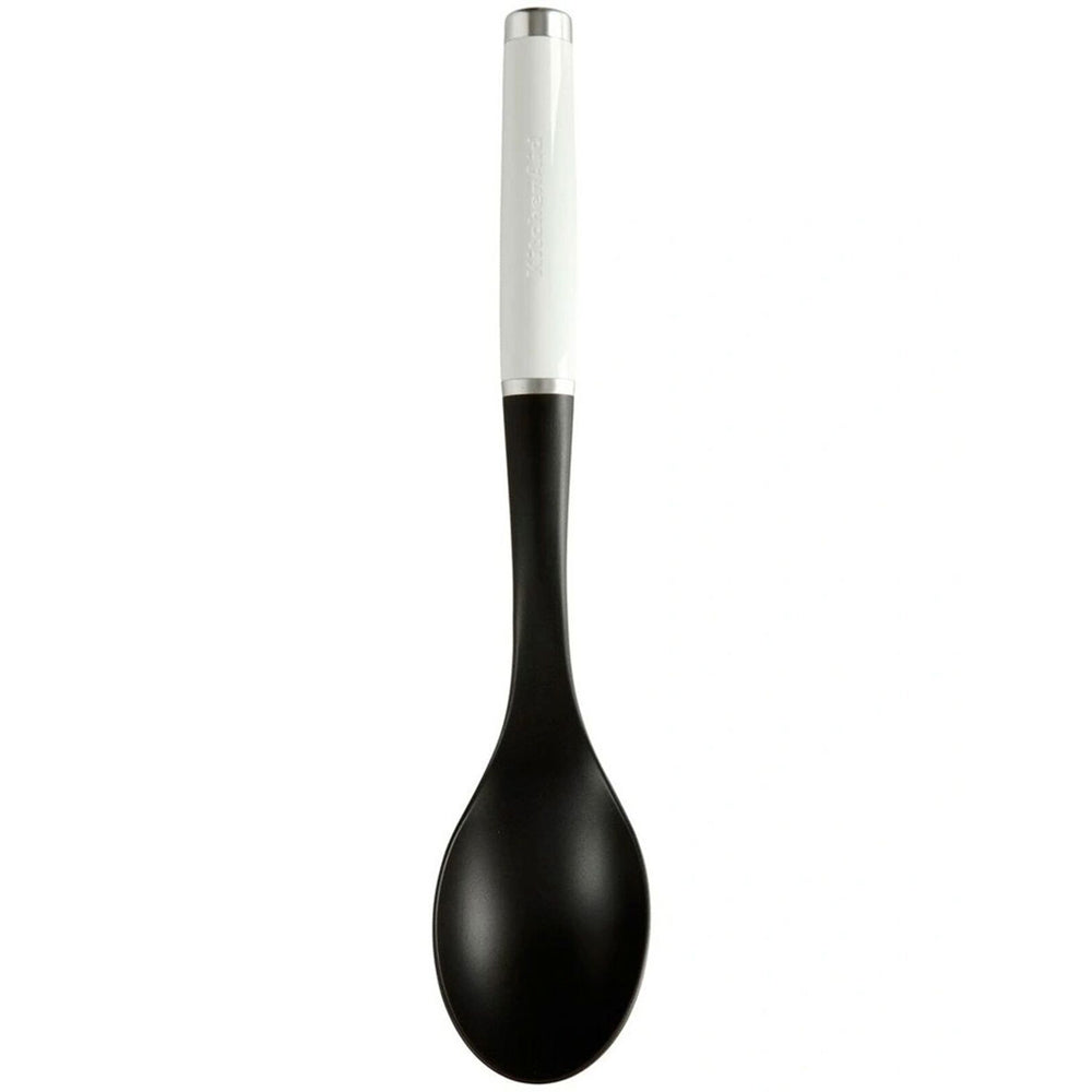 80182-kitchenaid-basting-spoon-nylon-cooking-utensil-13cm-white
