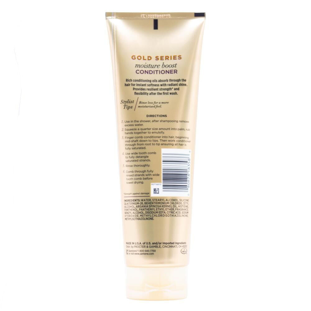 Pantene Moisturising/Nourishing Moisture Boost Conditioner 250ml Gold Series — image 2