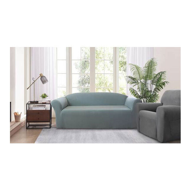 Elan Urban Sofa Cover/Protector Stretch Couch Slipcover Seafoam 147-184cm — image 2