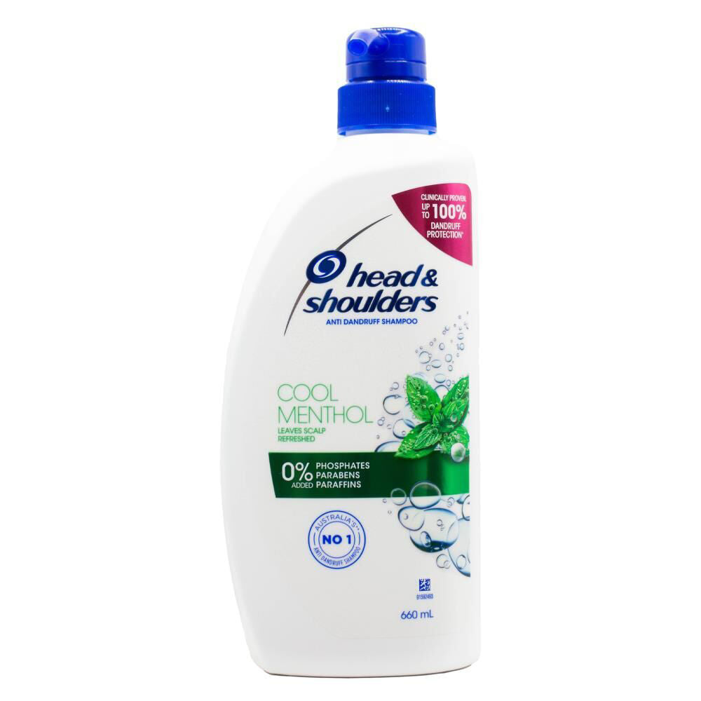 Head & Shoulders Anti-Itch Anti Dandruff Shampoo 660ml Cool Menthol