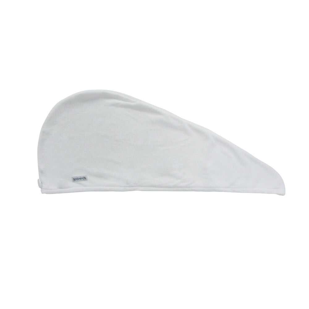 Annabel Trends Spa Trends Microfibre Soft Absorbent Hair Drying Towel White (4 Pack) — image 2