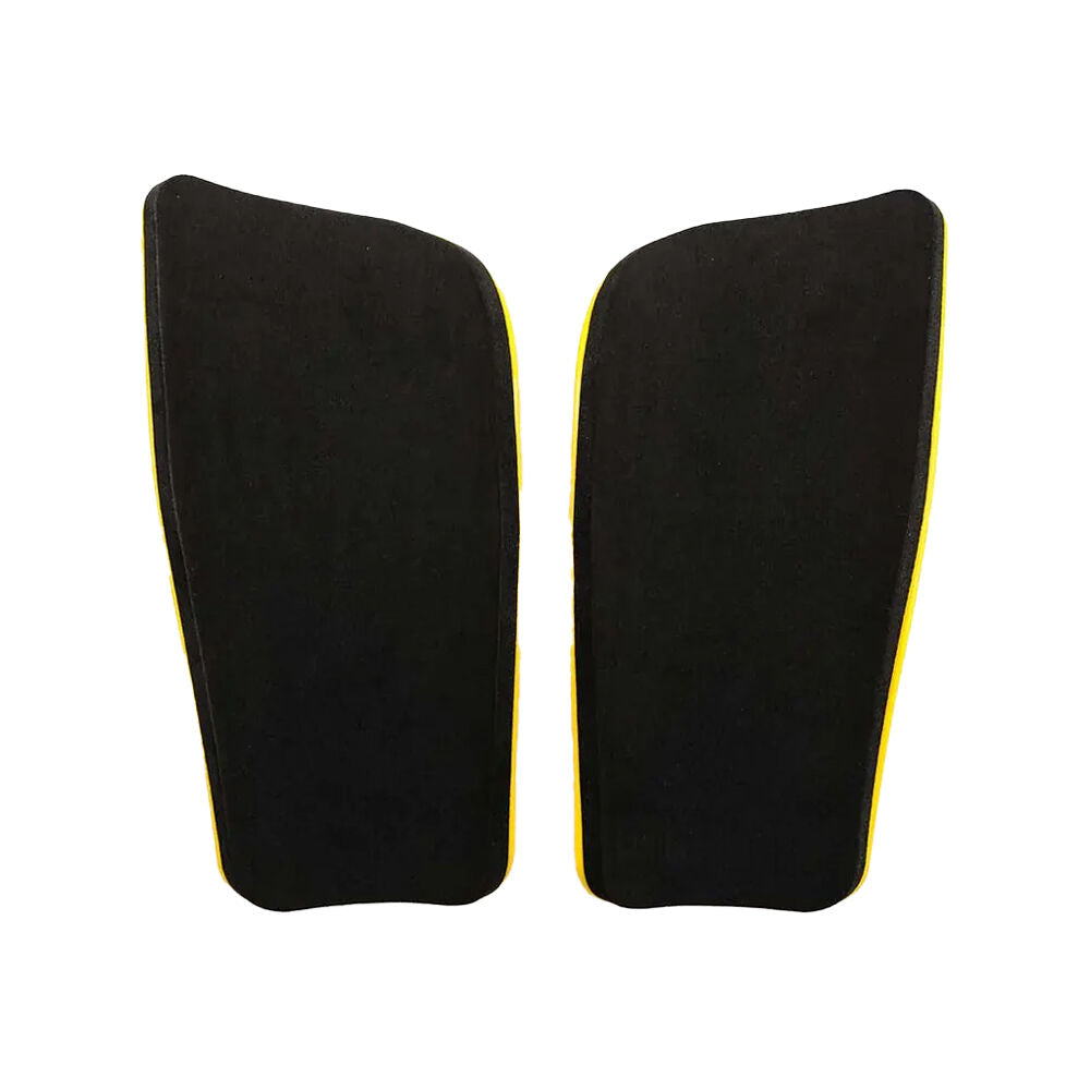 Kelme Medium Yellow Shin Pads/Leg Protection for Soccer/Football Kids/Adults — image 2
