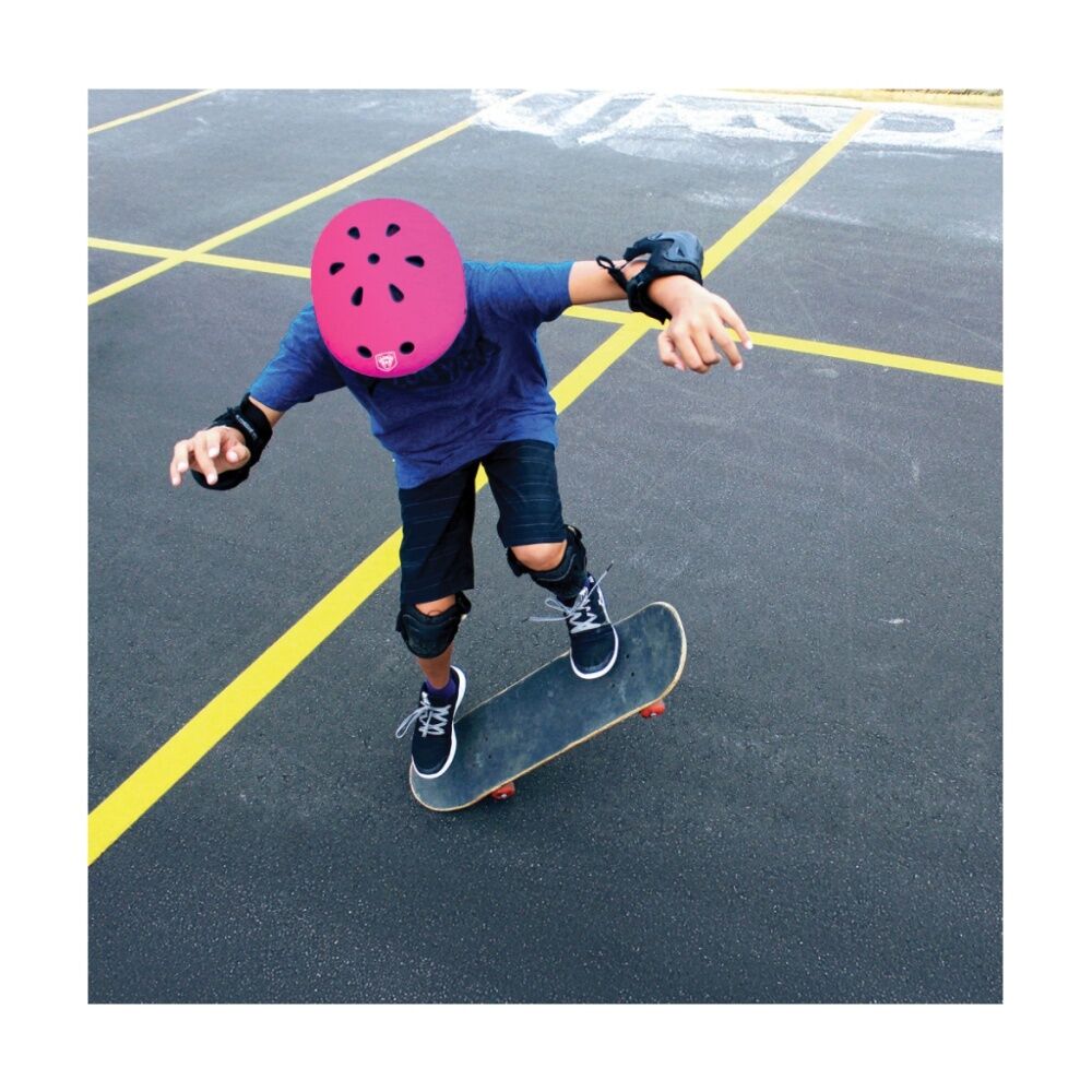 Adrenalin Skate Adjustable Bike Safety Helmet For Toddler 2-4Y Pink — image 2